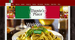 Desktop Screenshot of dantesplace.com